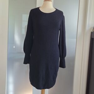 Tommy Bahama Black Long Sleeve Dress